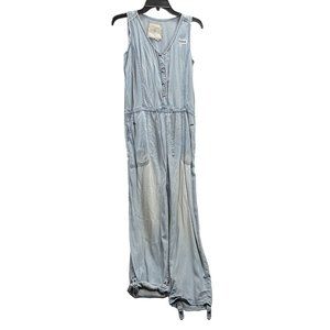 Hei Hei  Women OVERALL Pants Size SP Color Blue LIGHT WASH